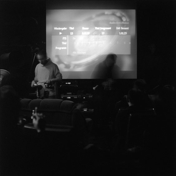 Tuesday, February 11, 2003. Durchsfenster - The February program 2003 The cinema during the pause in the middle of the film. Image: Michel Meijer