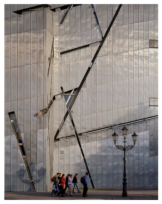 Jüdisches Museums Die Fassade des Jüdischen Museums in Berlin. Foto: Radek Dabrowski & Michel Meijer.