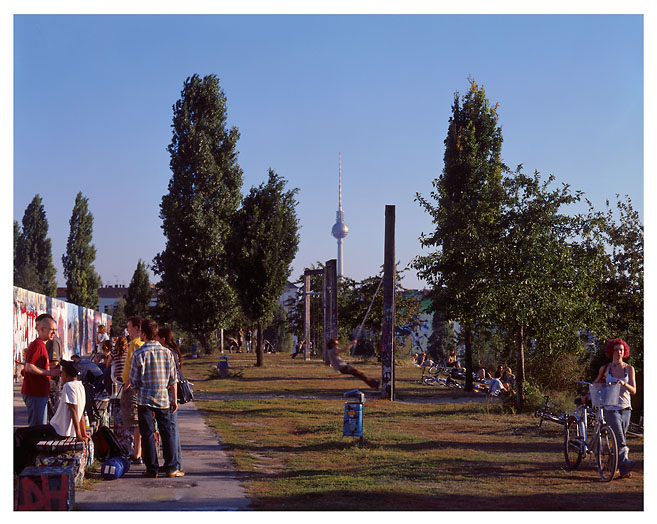 Mauerpark Mauerpark in Berlin - Prenzlauer Berg. Foto: Radek Dabrowski & Michel Meijer.