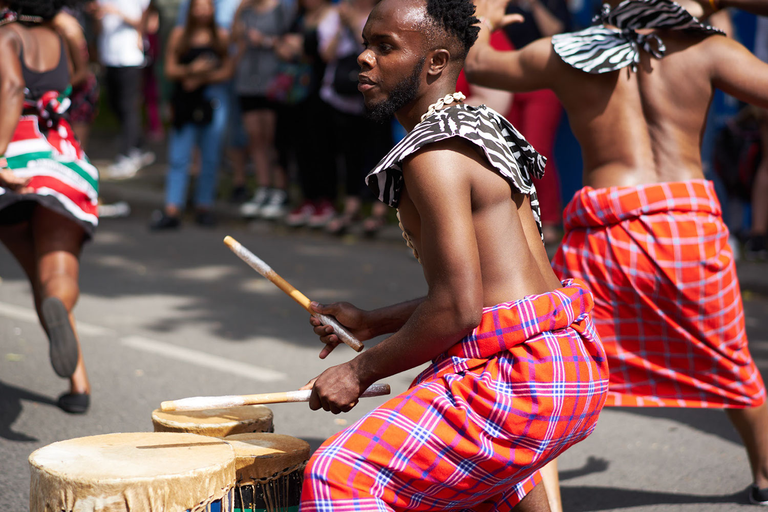 The street parade is the highlight of Carnival of Cultures during Pentecost weekend in Berlin 2019 - image: Michel Meijer