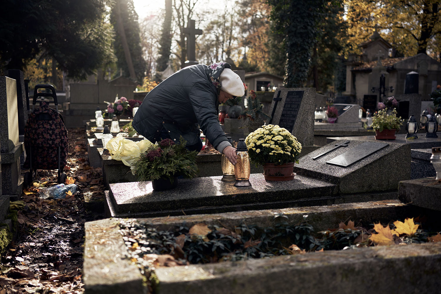 Frankfurter Allee at dusk in Berlin, Germany 2019 - image: Michel Meijer